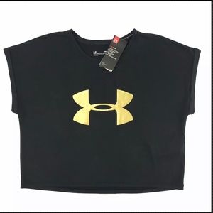 under armour t shirts gold women
